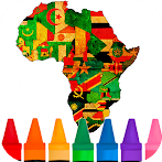 African Flags : Coloring