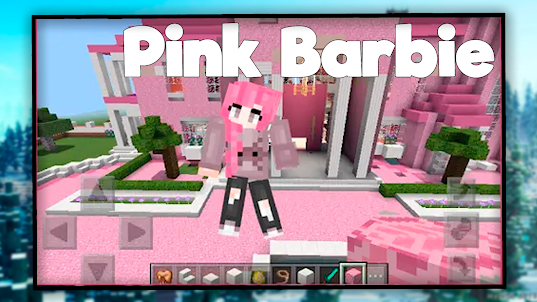 Mod Barbie Pink map Minecraft