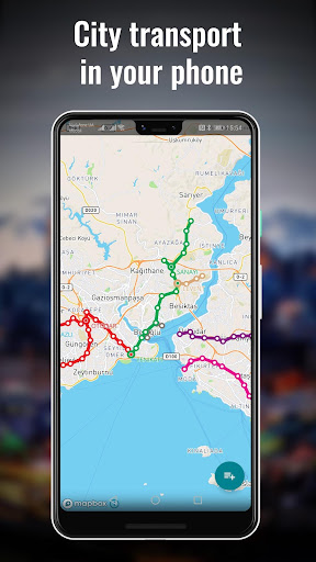 Android application Paphos Public Transport Routes screenshort
