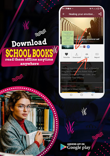 My School Library - Book Hub Screen 3