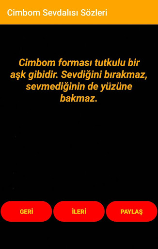 Cimbom Sözleri