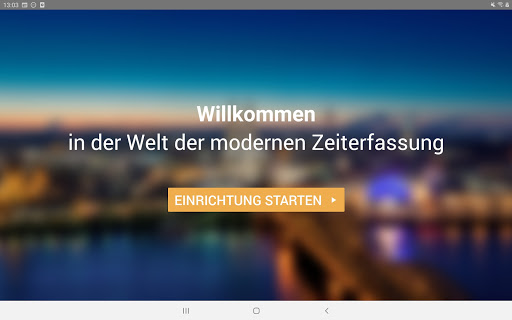 Android application fragPaul - Zeitterminal screenshort