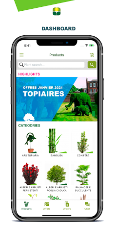 Android application I&M Plant screenshort