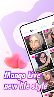 Mango live-Go Live Streaming Screenshot
