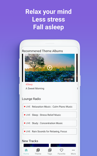 Android application Relax Radio: Piano,Relax,Study screenshort
