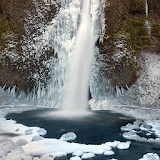 Winter Waterfalls Wallpaper icon