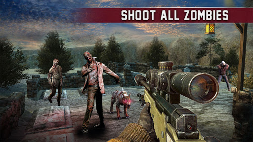 Code Triche Dead Shooting Target - Zombie Shooting Games Free APK MOD (Astuce) screenshots 1