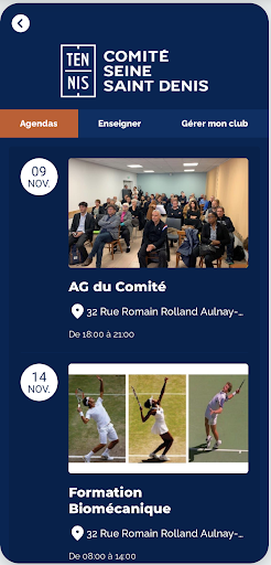 Comité Tennis 93 Screen 3