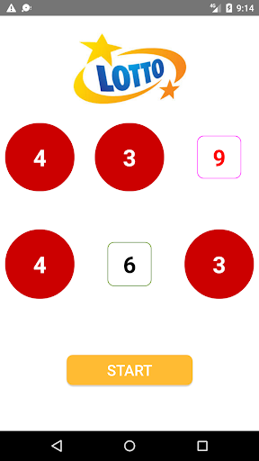 LOTTO Screen 3