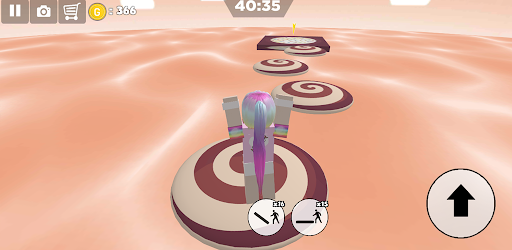 Chocolate Cookies Parkour Girl Screen 3