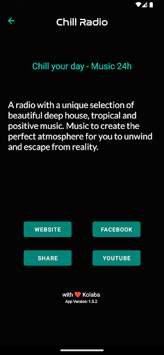 Chill Radio Screen 3