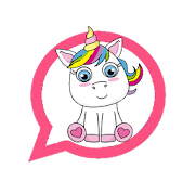 Little Pony Unicorn WA Stickers WAStickerApps