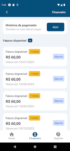 Proneti Cliente Screen 3