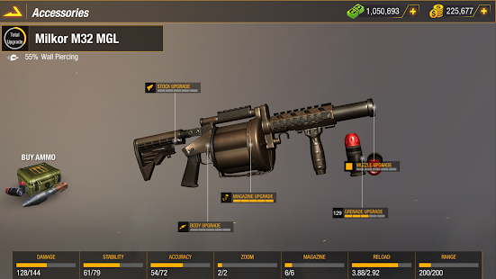 Scharfschützen-Spiel: Bullet Strike - Schießspiel Screenshot