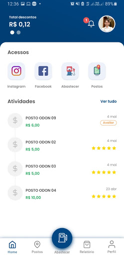 Postos Odon: Promoções de comb Screen 3