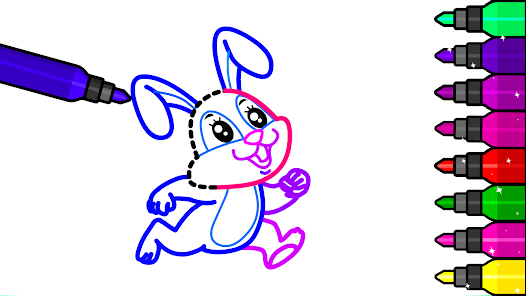 Baby Coloring Games For Kids 1 2 5 6 MOD APK Premium Unlocked APK Home