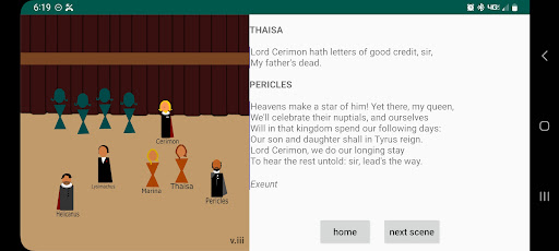 Pericles, William Shakespeare Screen 2