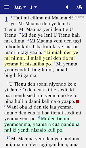 Bible Gourma Screen 2