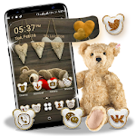 Cover Image of Download Teddy Bear Launcher Theme  APK