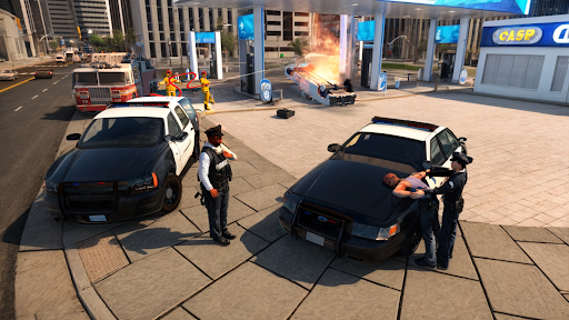 Police Car Game Simulator Cop Screen 2