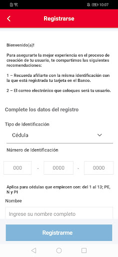 Screenshot of Compass Panamá