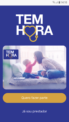 Android application Tem Hora - Prestador screenshort