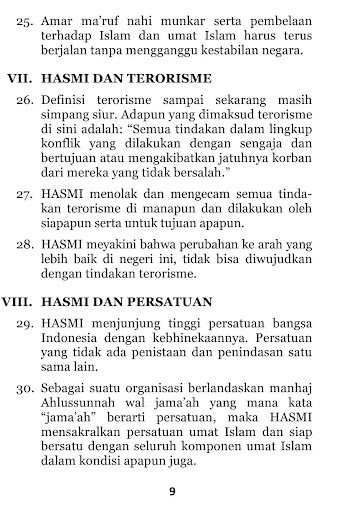 Haluan Dasar HASMI Kebangkitan