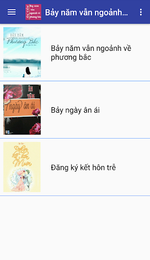 Android application Bay nam ngoanh ve phuong bac screenshort