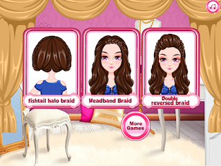 Braid Hair Salon - Girls Games - Screenshot 2