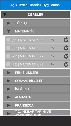 Açık Ortaokul Soruları Screen 2