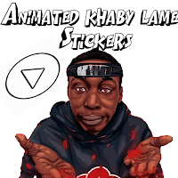 Animated Khaby Lame Stickers- EmojiText Gif
