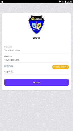 Android application SMK Muhammadiyah 2 Surabaya screenshort
