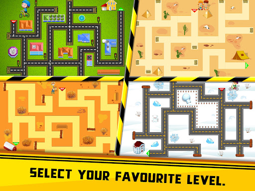 Kids educational maze puzzle Screen 2