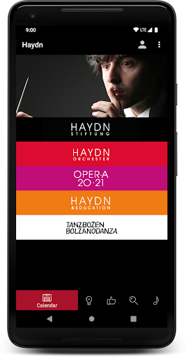 Android application Fondazione Haydn screenshort