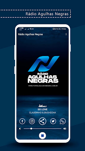 Android application Rádio Agulhas Negras screenshort