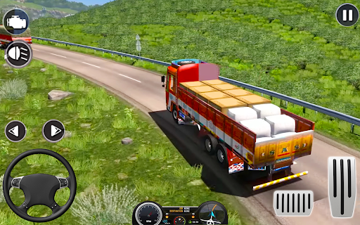 Indian Cargo Delivery Truck Parking Simulator