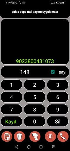 Atlas Commodity Counting Softw Screen 2