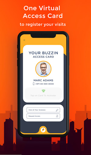 Android application Buzzin Desktop screenshort