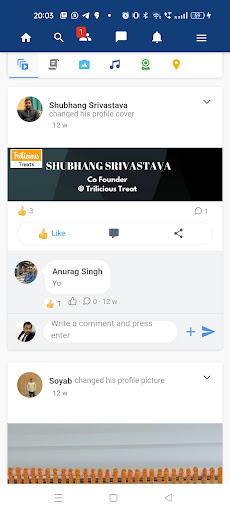 Starts App -Link With Startups Screen 3