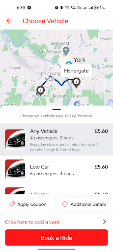 York Cars Screen 3