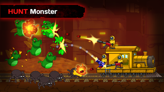 Screenshot 6 Spider Train Choo vs Amogus android
