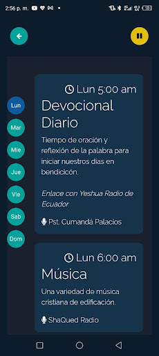 Yeshua Radio Internacional Screen 3