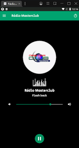 Android application Rádio Masterclub screenshort