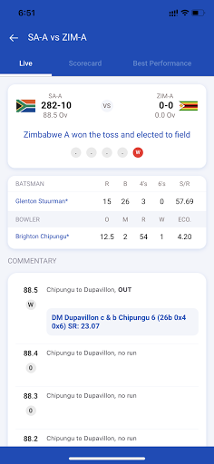 CricBoss : Live Cricket Scores Screen 2