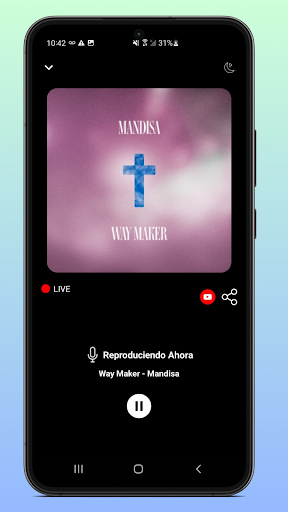 Android application Radio Ondas De Vida 103.7 FM screenshort