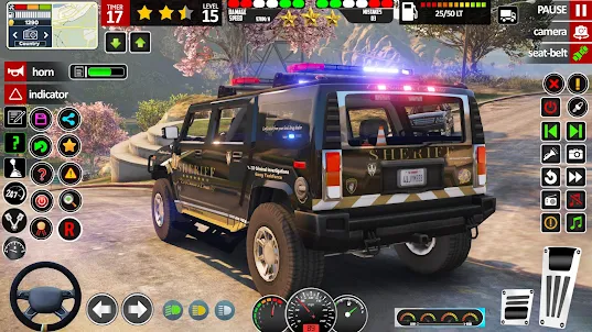 เกมจำลองรถตำรวจ