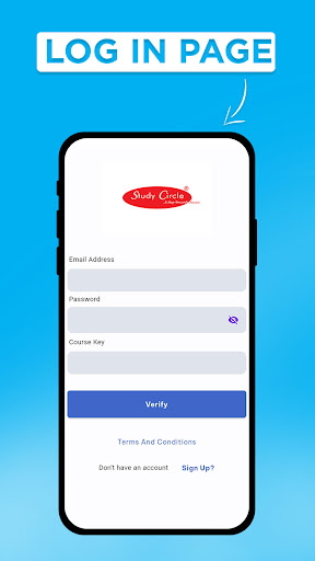 Android application STUDY CIRCLE screenshort