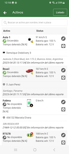 Consatelital GPS Screen 3