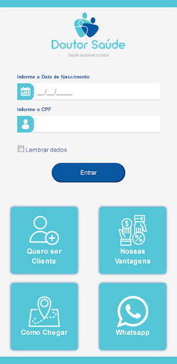 Android application Doutor Saúde Vialux screenshort