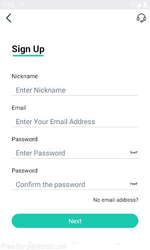 Android application VSmaHome screenshort